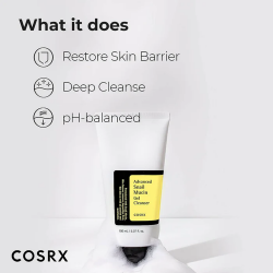 منظف جل الحلزون موسين المطور من كوسركس 150مل Cosrx Advanced Snail Mucin Gel Cleanser